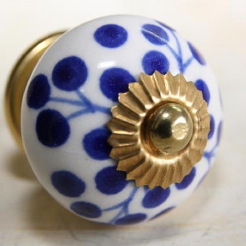 Möbelknopf Möbelgriff Möbelknöpfe Keramik Möbelknäufe Griffe Dunkel